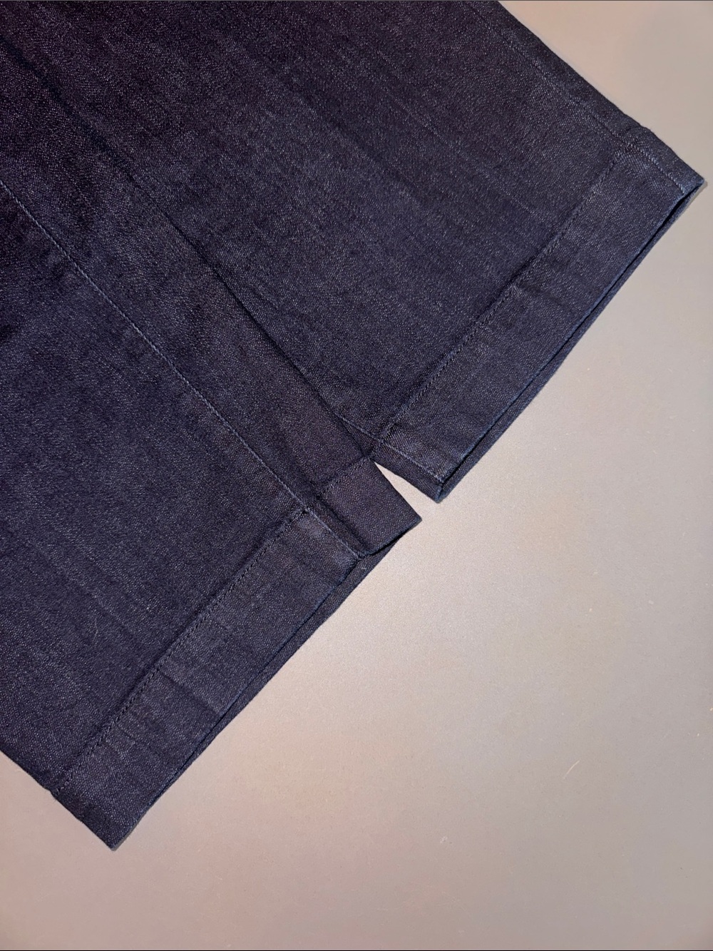 TALBOTS Womens' Marina Dark Wash Cropped Straight Leg Sailor Jeans Size 16P EUC - Picture 8 of 10